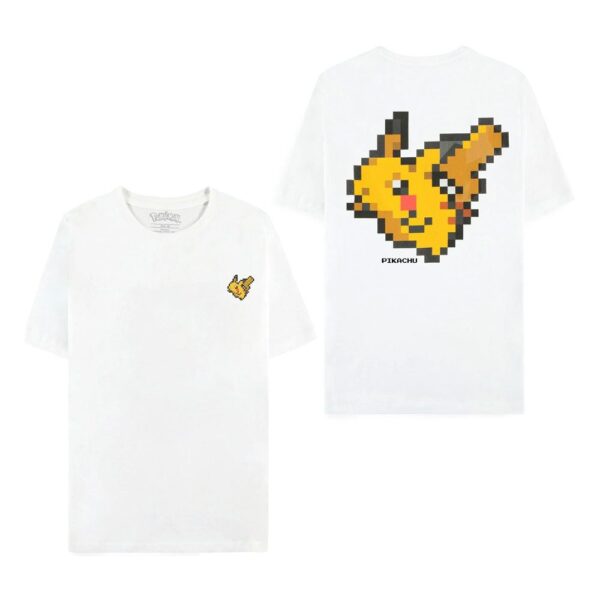 T-Shirt Pokemon Pixel - Pikachu - Taglia / Size XL - Difuzed - taglia: XL - Unisex