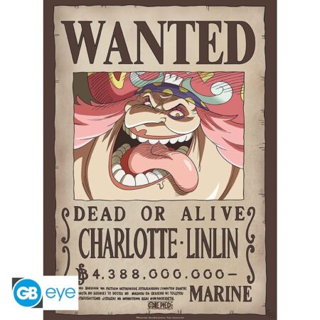 One Piece Poster - Charlotte.Linlin - Wanted Dead or Alive - GBEye