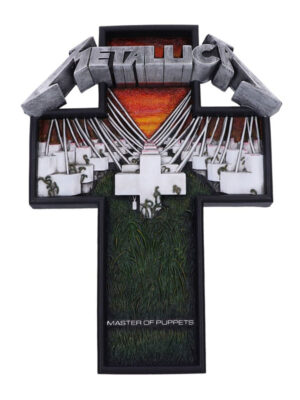 Metallica Wall Placca Master of Puppets 32 cm