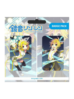Hatsune Miku Pin Badges 2-Pack Set C