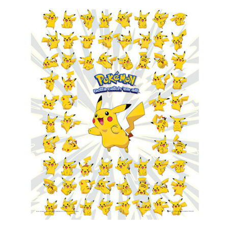Pokémon Poster Multi Pikachu - 40 x 50 cm