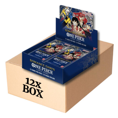 One Piece Card Game - Case 12x Box Prima Edizione - Romance Dawn - OP01 ENG