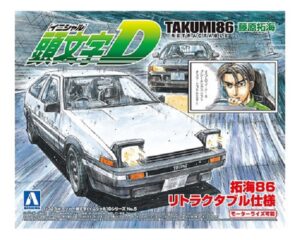 Model Kit – Initial D 05 – Takumi86 – 1/32 – Aoshima model-kit