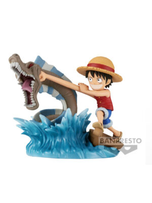 One Piece: Banpresto - World Collectable Figure Log Stories - Monkey D. Luffy Vs Local Sea Monster (Figure)