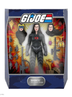 G.I. Joe Ultimates Action Figure Baroness (Black Suit) 18 cm