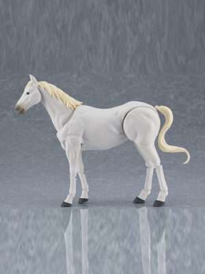 Original Character Figma Action Figure Wild Horse (White) 19 cm