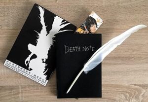 Death Note - Notebook with Feather Pen - Diario con Piuma Penna