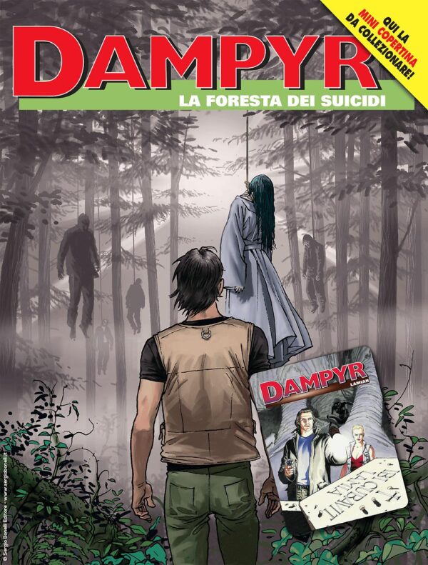 Dampyr 278 - La Foresta dei Suicidi - Cover A - Dampyr 51 - Sergio Bonelli Editore - Italiano