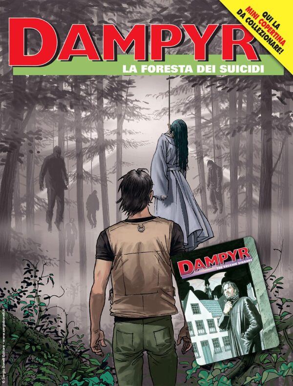 Dampyr 278 - La Foresta dei Suicidi - Cover B - Dampyr 9 - Sergio Bonelli Editore - Italiano