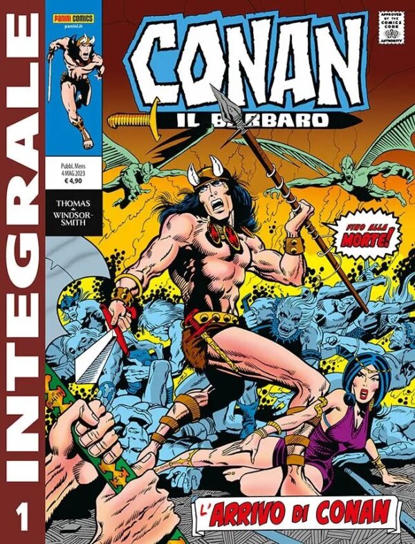 Conan il Barbaro 1 - Panini Comics Integrale 1 - Panini Comics - Italiano