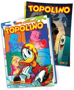 Topolino - Supertopolino 3515 + Topolibro "L'Arte Raccontata da Topolino" - Panini Comics - Italiano