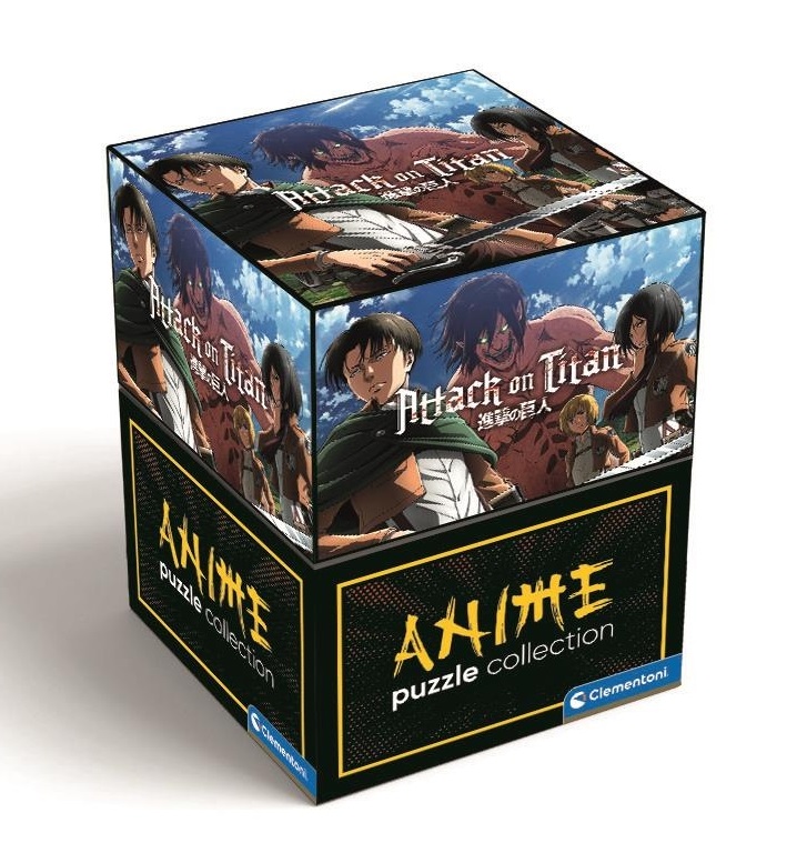 Anime Puzzle Collection - Attack on Titan - L'Attacco dei Giganti - 500  Pezzi Versione 2 - Clementoni - MyComics