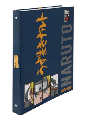 Raccoglitore ad Anelli - Naruto Shippuden - Linea Scuola Comix Anime - Franco Cosimo Panini Editore