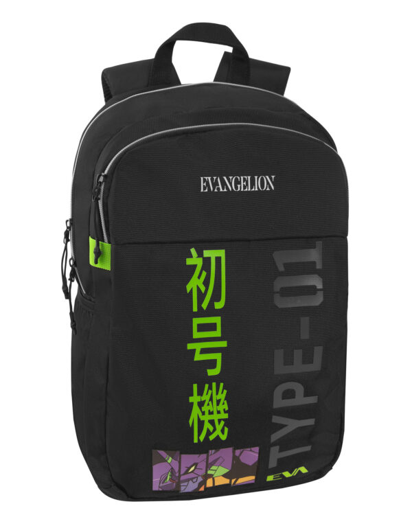 Zaino Freetime Backpack - Evangelion - EVA Type-01 - Linea Scuola Comix Anime - Franco Cosimo Panini Editore