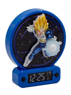 Dragon Ball Z Alarm Clock with Light Vegeta 18 cm