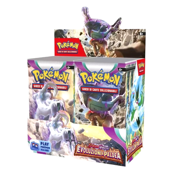 Pokémon Scarlatto e Violetto - Evoluzioni a Paldea - Box 36 Buste