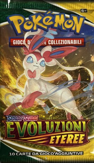 Pokémon Spada e Scudo - Evoluzioni Eteree - Busta 10 Carte (Artwork Sylveon)