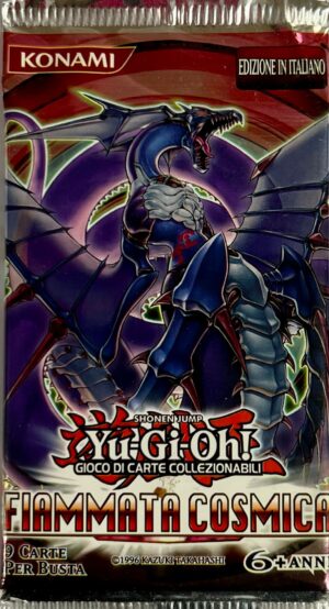 Yu-Gi-Oh! Fiammata Cosmica - Prima Edizione - Busta Singola 9 Carte - CBLZ