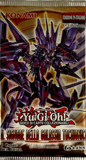 Yu-Gi-Oh! Il Signore della Galassia Tachionica - Prima Edizione - Busta Singola 9 Carte - LTGY