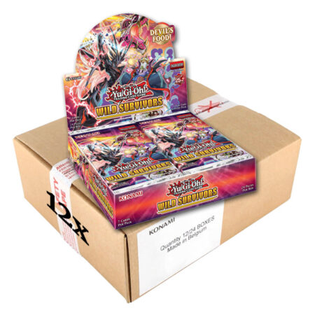 Case Yu-Gi-Oh! 12x Box - 24 Buste - Sopravvissuti Selvaggi - Wild Survivors