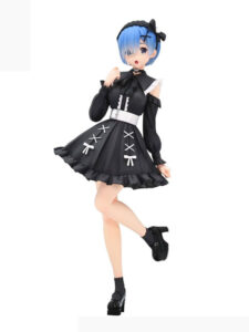 Re:Zero Starting Life in Another World Trio-Try-iT PVC Statue Rem Girly Outfit Black 21 cm news