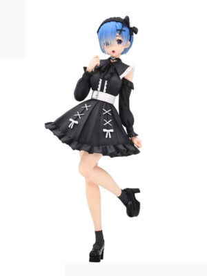 Re:Zero Starting Life in Another World Trio-Try-iT PVC Statue Rem Girly Outfit Black 21 cm