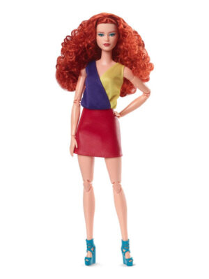 Barbie Signature - Barbie Looks Doll Model #13 Red Hair, Red Skirt