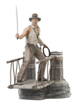 Indiana Jones e la Porta del Tempio - Deluxe Gallery PVC Statue Rope Bridge 28 cm