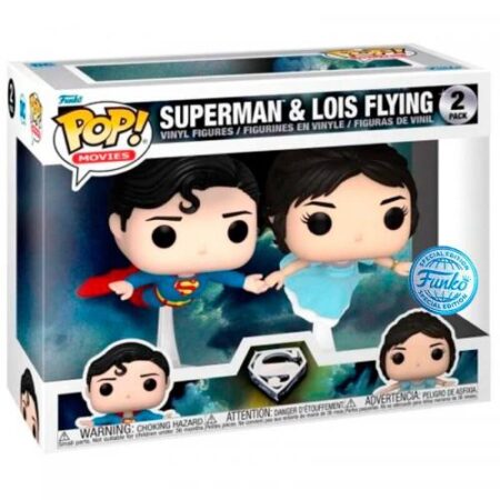 DC: Superman - The Movie - Superman & Lois Flying - Funko POP! 2 Pack - Special Edition - Movies