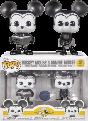Disney - Mickey Mouse & Minnie Mouse - Funko POP! 2 Pack - Special Edition - Disney
