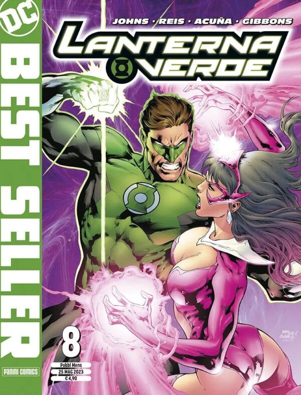 Lanterna Verde di Geoff Johns 8 - DC Best Seller Nuova Serie 29 - Panini Comics - Italiano