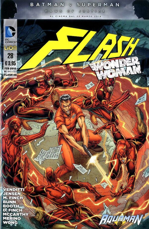 Flash / Wonder Woman 28 - Flash 46 - RW Lion - Italiano