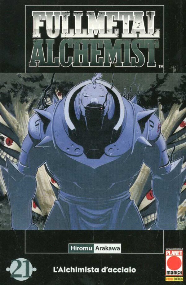 Fullmetal Alchemist 21 - Quarta Ristampa - Panini Comics - Italiano