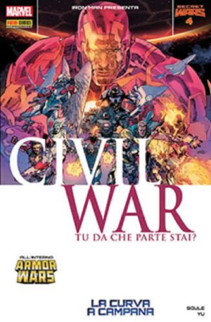 Civil War 4 - Iron Man 36 - Panini Comics - Italiano