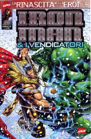 Iron Man - La Rinascita degli Eroi 5 - Iron Man & I Vendicatori 23 - Panini Comics - Italiano