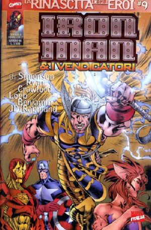 Iron Man - La Rinascita degli Eroi 9 - Iron Man & I Vendicatori 27 - Panini Comics - Italiano