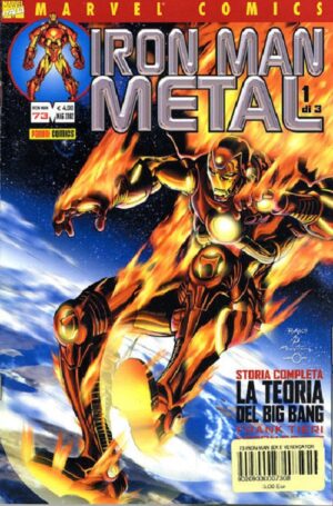 Iron Man Metal 1 - Iron Man & I Vendicatori 73 - Panini Comics - Italiano