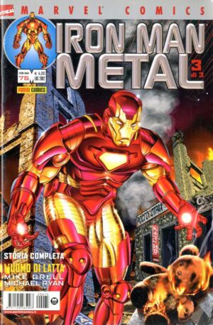 Iron Man Metal 3 - Iron Man & I Vendicatori 75 - Panini Comics - Italiano