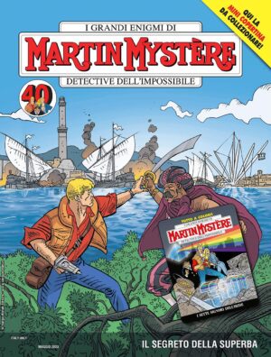 Martin Mystere 399 - Il Segreto della Superba - Cover B - Martin Mystere 300 - Sergio Bonelli Editore - Italiano