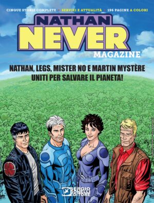 Nathan Never Magazine 8 - 2023 - Collana Almanacchi 181 - Sergio Bonelli Editore - Italiano