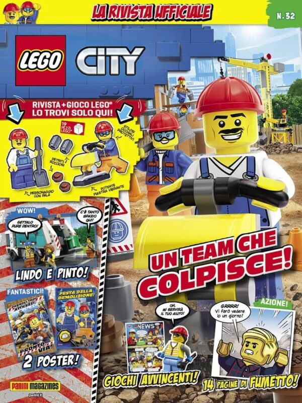 LEGO City 32 - Panini Tech 35 - Panini Comics - Italiano