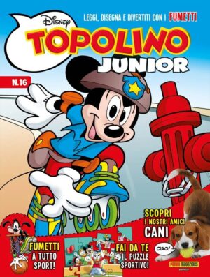 Topolino Junior 16 - Disney Play 30 - Panini Comics - Italiano