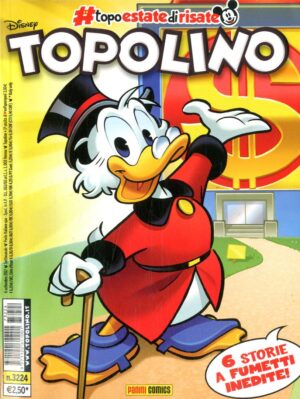 Topolino 3224 - Con Parte Plastico I Love Paperopoli - Panini Comics - Italiano