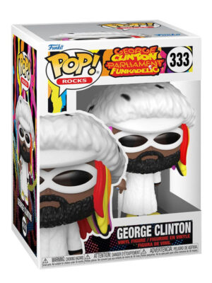 George Clinton Parliament Funkadelio - George Clinton 9 cm - Funko POP! #333 - Rocks