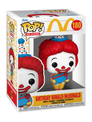 Mc Donalds -  Birthday Ronald - Funko POP! #180 - Ad Icons