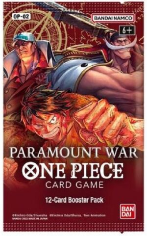 One Piece Card Game - Booster Pack Paramount War - Busta Singola - OP02 ENG