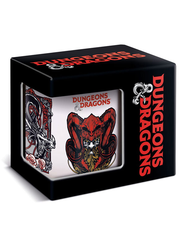 Dungeons & Dragons - Tazza Case Dragons and Roses Player´s Handbook 325 ml