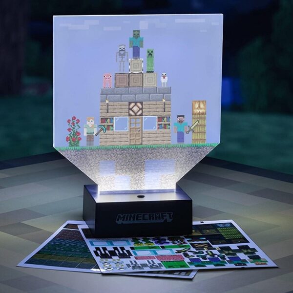 Minecraft - Build a Level Light - Lampada - Paladone