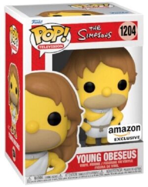 The Simpsons - Young Obesus - Funko POP! #1204 - Amazon Exclusive - Television