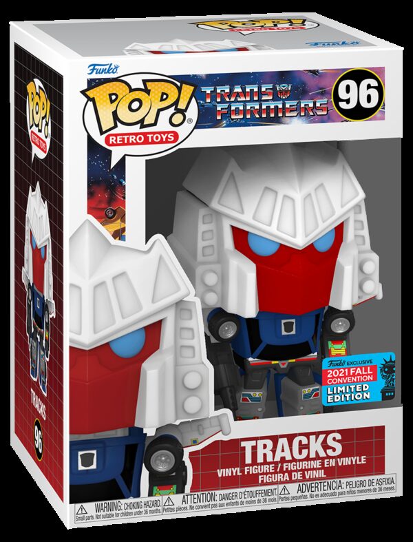 Transformers - Tracks - Funko POP! #96 - Limited Edition - Retro Toys